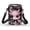 Candy Cane and Snowflake, variant on HELLHERO Blue Butterflies 2 Zippers Cross Body Purse Polyester for Men, Women