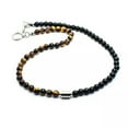 thumbnail image 6 of EOEMY Beads Tigers Onyx Black / Women Gemstone Necklace Eye With 6mm Natural Men-Yellow Tiger Eye, 6 of 9