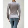 thumbnail image 3 of Sueter De Mujer Moda Canale Sweater Diseño A Relieve Abrigo LOLE  Sueter, 3 of 4