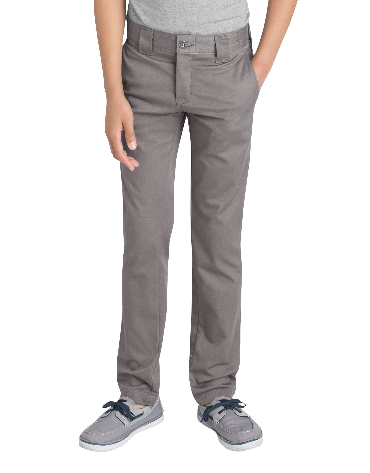 Boys' School Uniforms Skinny Fit Flex Pant - Walmart.com