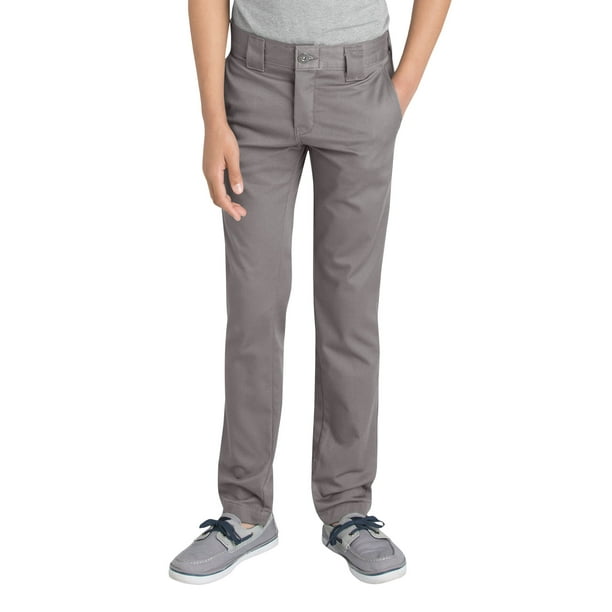 Boys' School Uniforms Skinny Fit Flex Pant - Walmart.com