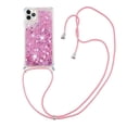 thumbnail image 1 of Funda FOXDOCK para iPhone 11 Pro Max con Cuerda Ajustable, Brillo Líquido, Protección Antigolpes y Lente – Ideal para Regalo, 1 of 6