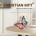thumbnail image 2 of Christian Gifts for Women, Birthday Gifts for Women, Butterfly Gifts for Women, Butterfly Decor Spiritual Gifts for Women Her Mom Girl Female Coworker Sister, Christian Home Decorative Signs, 2 of 6
