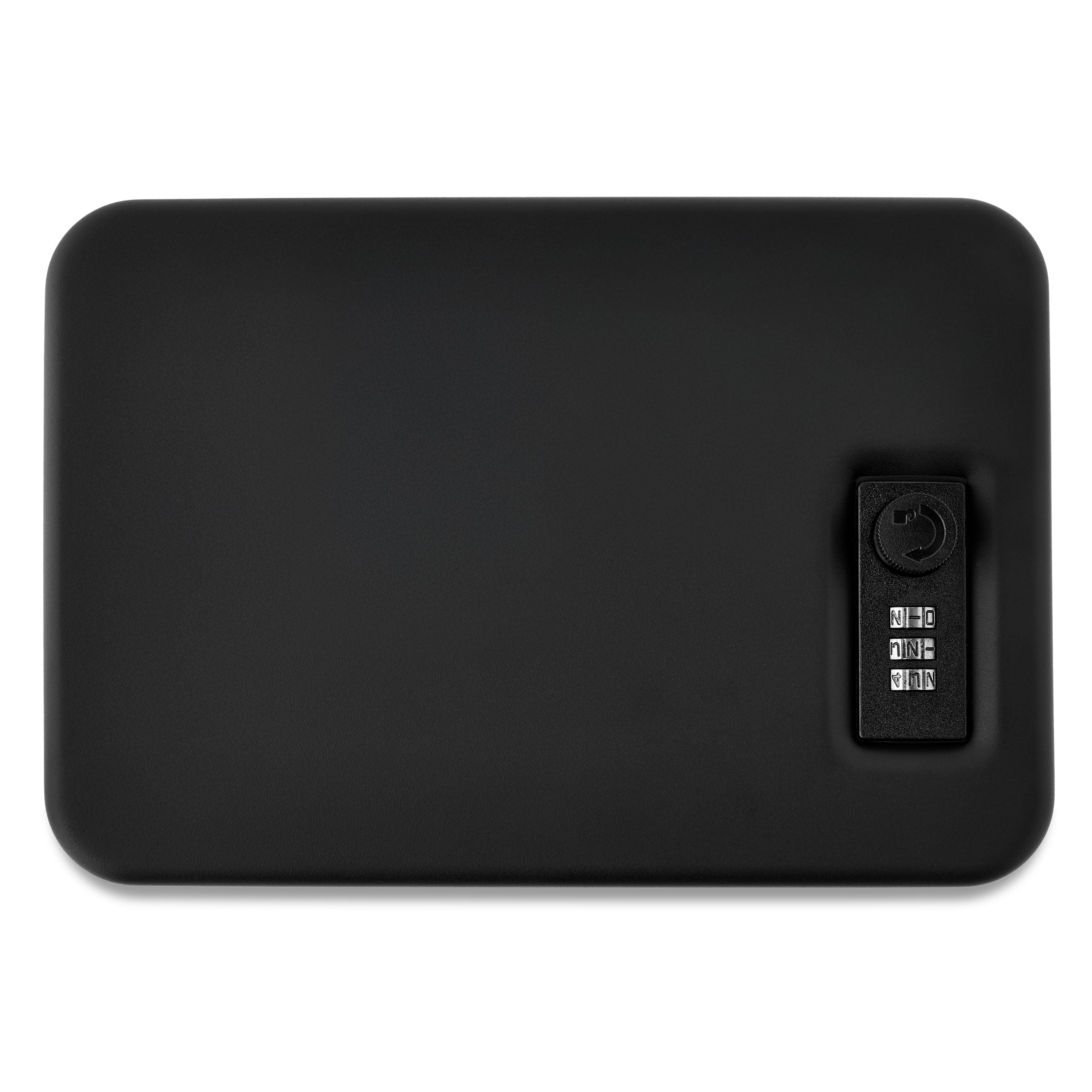 Pen+Gear Portable Safe, Black, 9.5" x 6.5", Combination Lock