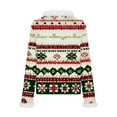 thumbnail image 6 of Craaazy Christmas Long Sleeve Tops for Women Trendy Oversized Crewneck Xmas Fall Pullover Gifts, 6 of 7