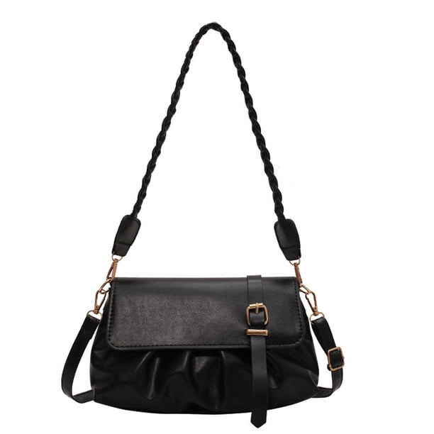 Bolso de mensajero de moda de PU bolso de axila de un solo hombro informal simple de primavera