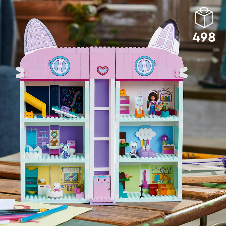 LEGO Gabby’s Dollhouse 10788 Building Toy Set, An 8-Room Playhouse with  Authentic Details and Popular Characters from the Show, Including Gabby,  Pandy