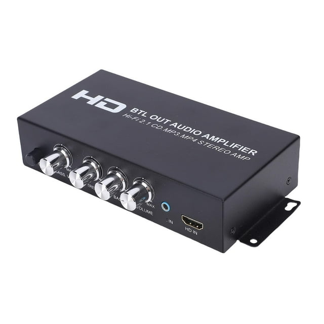 Amplificador Estéreo M045, Receptor De Sonido De 2 Canales, Amplificador De Potencia Estéreo HiFi, Compatible Con, Entrada Auxiliar, Para Computadora Doméstica