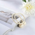 thumbnail image 6 of Efavormart Pack of 2 Champagne Magnetic Curtain Tie Backs for Window Curtains and Drapes Tiebacks Convenient Drape Decorative Rope Holdback Holder, 6 of 11