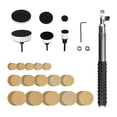 thumbnail image 1 of Kit de herramientas para lijadora de cuencos, lijadora de madera, grano 60, 80, 120, 220 y 320, disco de lijado portátil de 1", 2" y 3", 1 of 8