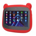 thumbnail image 1 of Tablette HD, Prise US 100-240V Tablette pour Enfants 32 Go ROM Écran 7 Pouces pour Ebook Rouge Prise US, 1 of 8