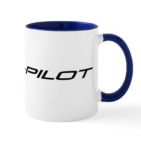 

CafePress - RV Co Pilot - 11 oz Ceramic Mug - Novelty Coffee Tea Cup