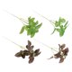 thumbnail image 5 of hojas de plástico artificiales para arreglos florales (verde claro), 5 of 8