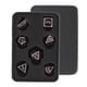 thumbnail image 1 of Dados de metal, 7 piezas DND Juego de dados Juego de dados Juego de rol Dados elaborados por expertos, 1 of 5