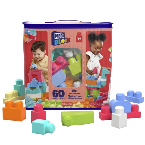 Bloques de construcción Mega Bloks First Builders con 60 bloques
