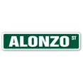 thumbnail image 1 of SignMission SS-ALONZO 4 x 18 in. Childrens Name Room Street Sign - Alonzo, 1 of 1