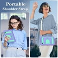 thumbnail image 3 of Decase Case for Samsung Galaxy Tab A11 8.7" 2025 (SM-X133/X135) with Shoulder Strap,Tri-Layer PC+TPU Back Cover,Heavy Duty Kickstand Tablet Case for Tab A11 for Kids Women Men,K, 3 of 7