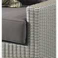 thumbnail image 4 of Padma's Plantation Nautilus Wicker Patio Lounge Chair in Kubu Gray, 4 of 10