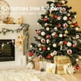 thumbnail image 4 of Bolas navideñas irrompibles de alta calidad: juego de 16 bolas decorativas de plástico de 6 cm con perchas, seguras para niños y mascotas, 4 of 7