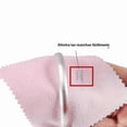 thumbnail image 5 of Soft Polishing Cloths for Jewelry Cleaning, 20-Pack Silver & Gold Care Tool, Gentle Fabric for Delicate Surfaces, 5 of 5