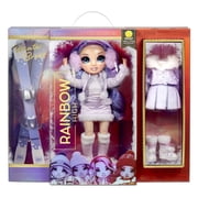 Rainbow High Winter Break Violet Willow Fashion Doll Playset with 2 Outfits and Winter Accessories