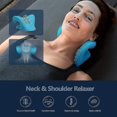 thumbnail image 2 of Neck Traction Pillow Neck Stretcher Cervical Pain Relief Pillow, 2 of 4