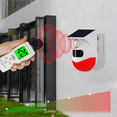 thumbnail image 3 of Alarma solar con wifi y graffiti, alarma antirrobo para exteriores, luz solar, detector de infrarrojos, sirena de luz y sonido, 3 of 4