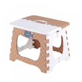 thumbnail image 1 of AMERTEER Home Foldable Step Stool for Kids - 10 Inches Wide and 8 Inches Tall - Holds Up to 300 lbs - Lightweight Plastic Folding Step Stool for Kids  Kitchen  Bathroom & Living Room (Kha, 1 of 3