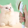 thumbnail image 3 of Self cleaning pet brushes for grooming long haired and short haired dogs and cats, 3 of 5