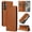 Brown, variant on For Samsung Galaxy A17 5G Case, Premium PU Leather Wallet Folio Cover with RFID Blocking Card Holders and Kickstand, Shockproof Full-Body Protective Flip Magnetic Closure Phone Case,Winered