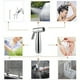 thumbnail image 5 of Pulverizador de bidé de metal inoxidable, control de presión de agua ajustable, limpiador de mano para bidé, pliegue principal de 7/8 Kearding HA5361-01B, 5 of 6
