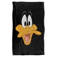 thumbnail image 2 of Looney Tunes Blanket, 36"x58", Daffy Face Silky Touch Super Soft Throw, 2 of 6