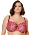 thumbnail image 3 of Sheer Mesh Embroidery Full Coverage Bra Gorteks Sierra, 3 of 10