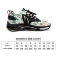 thumbnail image 2 of 2024 Snowman Christmas Tree Elk Women Or Men Lace Up Flat Sneakers Female Mesh Walking Footwear, 2 of 8