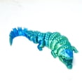 thumbnail image 5 of 3D Printed Crocodile,Movable Mouth,Flexible Joint Animal lacertid Figurines, Home Office Decor,Articulated Small sculpture, decorative item Surprise Festival Gifts, 5 of 8