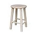 thumbnail image 3 of International Concepts 18-Inch Unfinished Round Top Stool, 3 of 5
