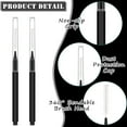 thumbnail image 4 of 50 Pieces Micros Eyebrow Spoolie Brush with Caps Brow Lamination Tool Eyelash Brush Multifunctional Micros Lash Comb, 4 of 8
