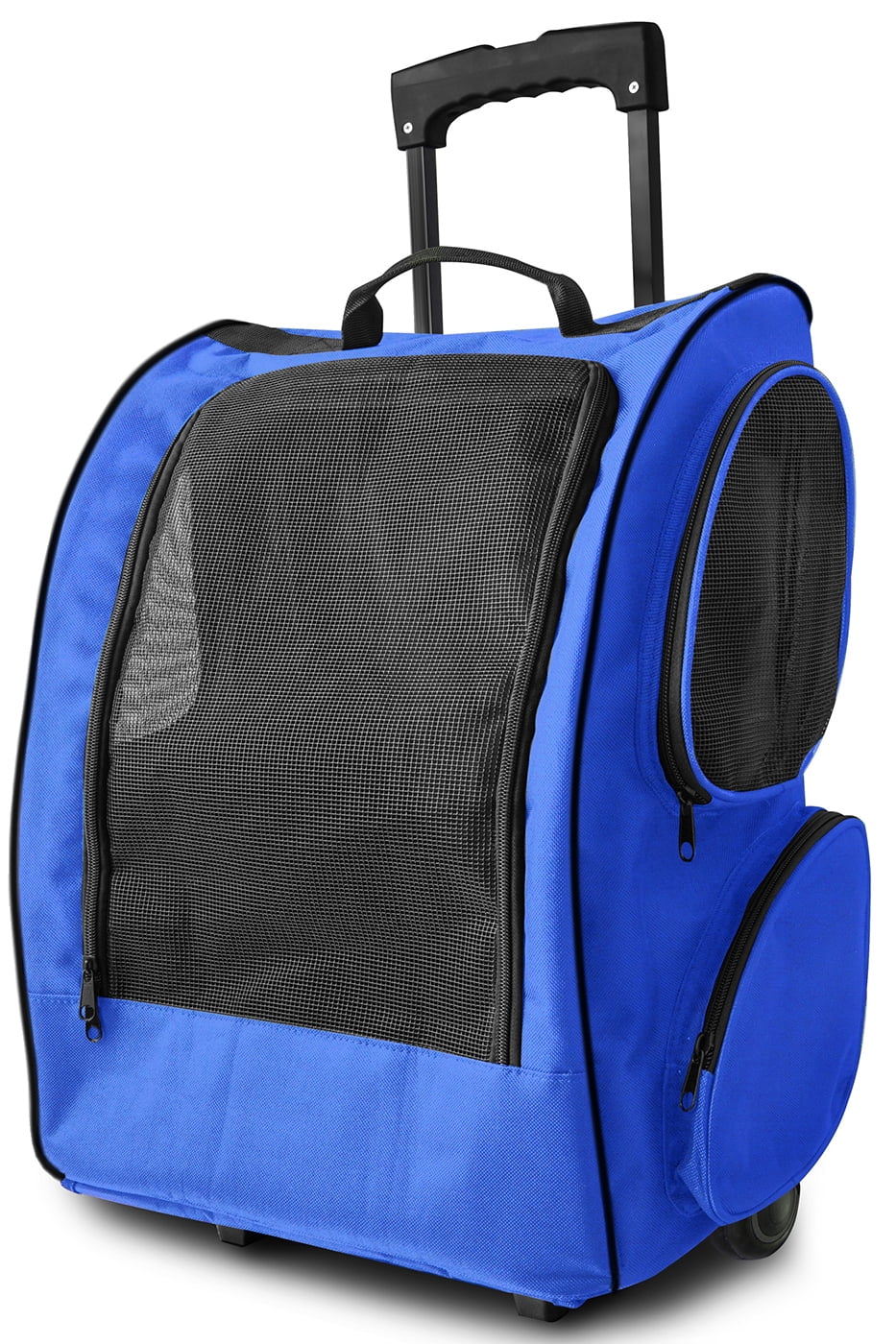 Paws & Pals Pet Carrier Ultimate Breathable Rolling Travel Backpack for