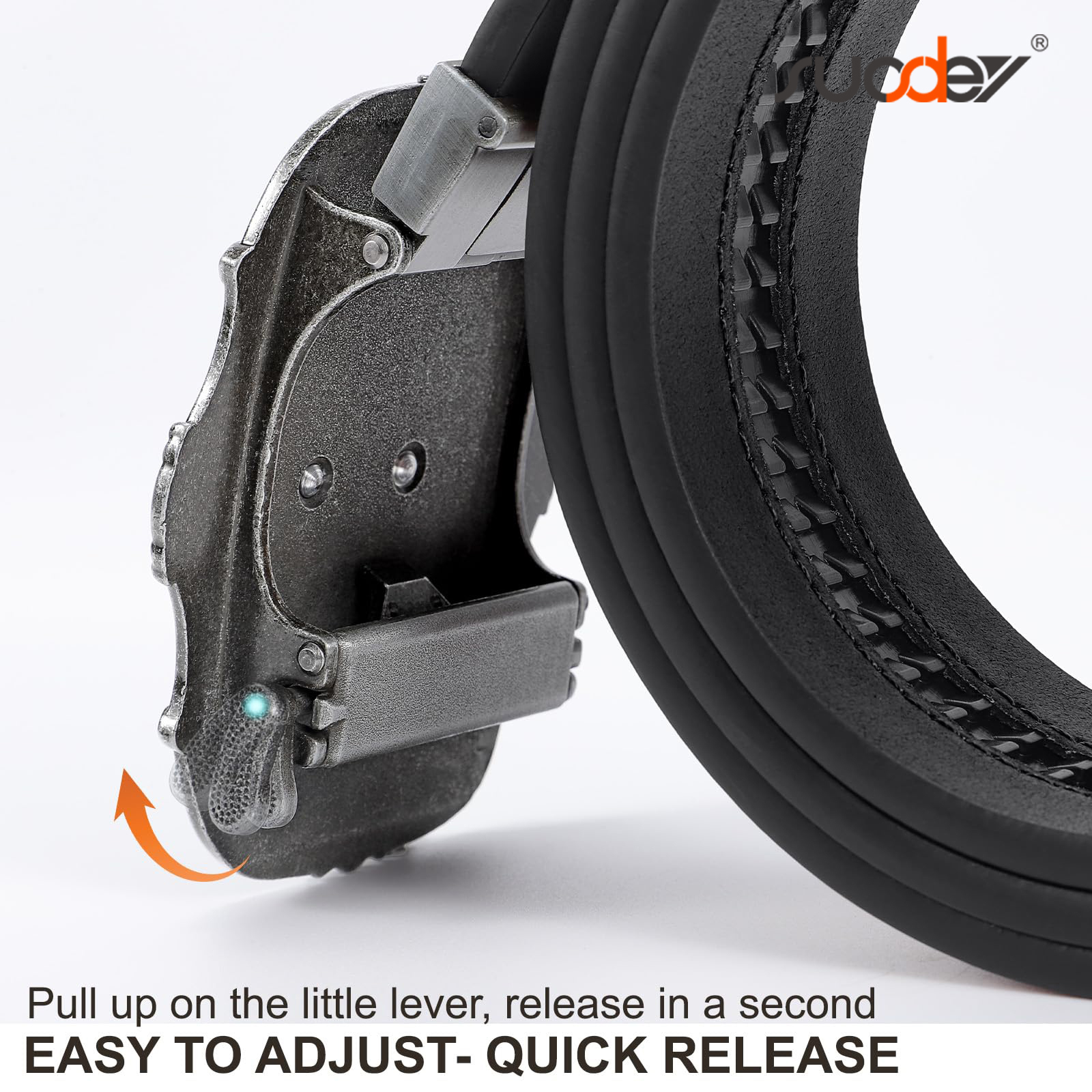 SUOSDEY Cowboy Ratchet Western Leather Belt photo 2