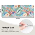 thumbnail image 5 of Green Pioneer Flower and Leaf Kitchen Rug Mat,Kitchen Runner Rugs Non Skid Washable,Decorative Kitchen Floor Mats for Kitchen,Sink,Laundry,17"X47", 5 of 5
