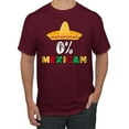 thumbnail image 2 of Wild Bobby 0% Mexican Sombrero Cinco De Mayo Men Tee, 2 of 6