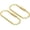 2, variant on Brass Key Ring, Screw Lock Clip Keychain Hook Holder for Keys