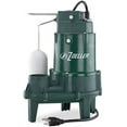 thumbnail image 2 of Zoeller 1/2 HP Horsepower 6000 GPH Cast Iron Vertical Float Switch Submersible Sewage Pump - Case of: 1;, 2 of 2