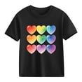 thumbnail image 1 of hengsof T-shirt de Base à Manches Courtes pour Enfants, 1 of 3