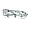 thumbnail image 3 of Calentador de alimentos tipo bufé Servidor de bufé Bandeja calentadora de alimentos transparente y versátil Calentador de bufé para catering de 15 l 3 compartimentos, 3 of 8
