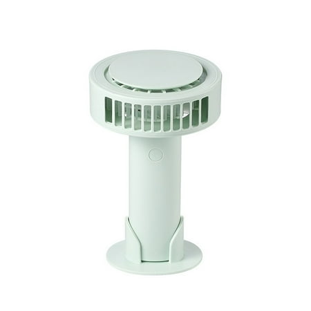 

Portable Fan Brushless Motor 2W 1200mAh Battery Operated Rechargeable Summer Hand Held 3 Gear Adjustable Cooling Fans White