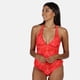 thumbnail image 1 of Regatta - Bañador Entero de Una Pieza Flavia Lunares para Mujer (Rojo Cielo Estampado), 1 of 3