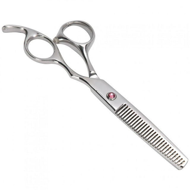 Keenso Scissors,E Stainless Steel Scissors, Professional Beginners Barbers Hair Tools Hairdressers