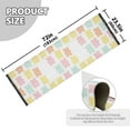 thumbnail image 5 of Yayeee Runner Rug for Bedroom 2'x6' Machine Washable Hallway Non Slip Mat, Cute Gummy Bears Pattern, 5 of 8