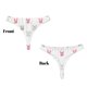 thumbnail image 3 of Fotbe Girl Rabbit Tanga Sin Costuras para Mujer con Estampado – Panties Invisibles, Transpirables y Cómodos para Uso Diario-4X-Large, 3 of 6